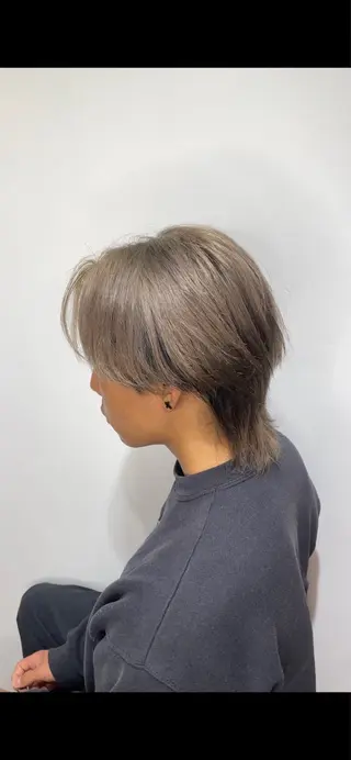 ショート カラー メンズ メンズカラー/ バレイヤージュ/聖斗のヘアスタイル