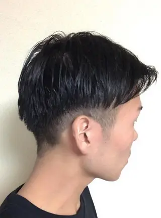 メンズ ショート・ウルフ✂︎ 安住有咲子のヘアスタイル