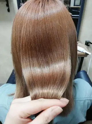 ミディアム est hair absolute所属・大山 由紀野のヘアスタイル