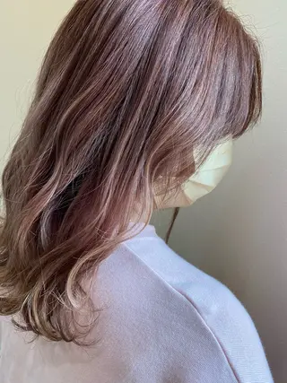 セミロング カラー ◤ Jammin.◢ Mizuho.のヘアスタイル