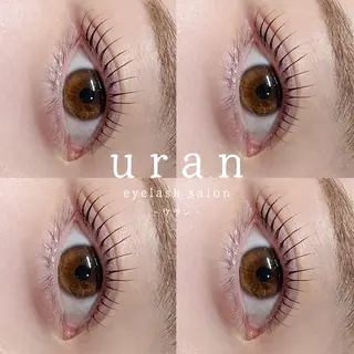 マツエク・マツパ eyelash salon uran所属・uran − ウラン　−のマツエク・マツパデザイン