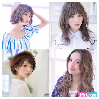 ショート カラー kiki所属・中田 敏明のヘアスタイル