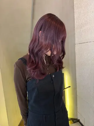 ロング SEAM所属・詩音 ／札幌美容師のヘアスタイル