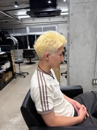 ショート メンズ 【good!】所属・メンズパーマ 阿久津のヘアスタイル