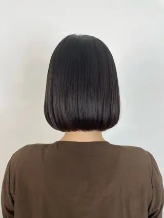 ショート MINAMO 韓国レイヤーのヘアスタイル