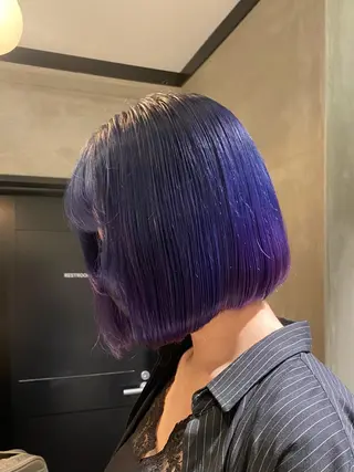 ミディアム カラー デザインカラー❤︎ イシイレイのヘアスタイル