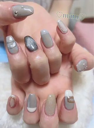 ネイル まるみ ♡のネイルデザイン