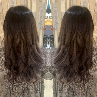 ロング カラー 韓国🇰🇷 ✂︎hair 内田愛のヘアスタイル