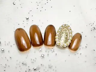 ネイル ネイルPetit Ribbonのネイルデザイン