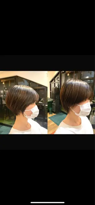 ショート et Douce所属・艶髪／髪質改善／ カワモトヒロトのヘアスタイル