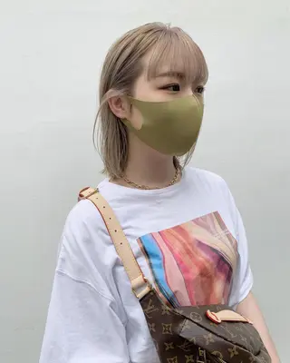 ミディアム カラー tension 【テンション】のヘアスタイル