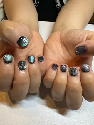 ネイル 濱岡 咲のネイルデザイン