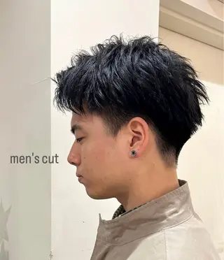 ショート メンズ Maruquee de mashu所属・みうら ありさのヘアスタイル