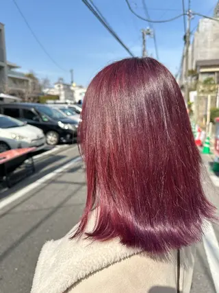 ミディアム 【レイヤー/韓国風 /髪質改善】RINのヘアスタイル