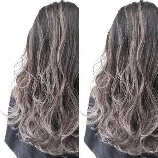 ロング カラー パーマ ヘアアレンジ tocca所属・毎月通える価格♪ 杉本真基のヘアスタイル