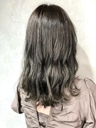 ミディアム 💗艶カラー💗 CECILのヘアスタイル