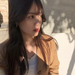 ロング カラー ヘアアレンジ アンククロス渋谷【ANKH CROSS】所属・韓国ヘア┊︎レイヤー ┊︎haruka🌙のヘアスタイル