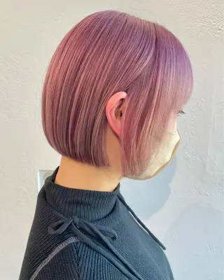 ミディアム カラー インナーカラー/レイ ヤーカット♡/マキシのヘアスタイル