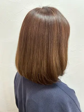 ミディアム カラー LaRuelle🦩 康本♦️髪質改善♦️のヘアスタイル