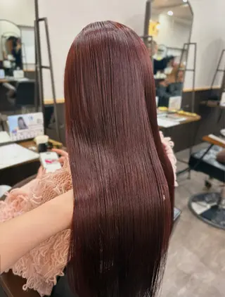 ロング カラー 🦄🩵YUNA 🩵🦄のヘアスタイル