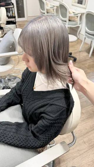 カラー 🌷柔らかクリーミー 🤍kirari🌷のヘアスタイル