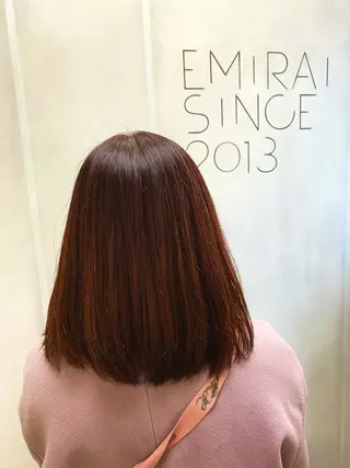 セミロング カラー 🟢NEGi🟣 🫧髪質改善のヘアスタイル