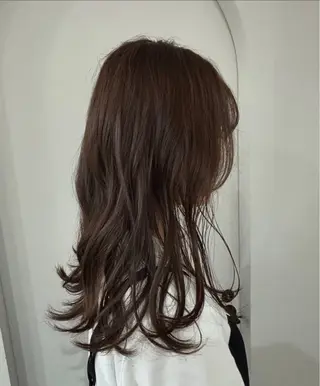 カラー BROUN®所属・透明感/暖色カラー yukinaのヘアスタイル