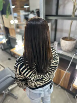 ロング カラー 溜 一太のヘアスタイル