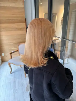 セミロング カラー newi 京橋 【yuuki】のヘアスタイル