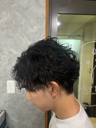 パーマ メンズ 🔹メンズパーマ× ブリーチ/NORIのヘアスタイル