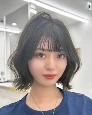 ショート 韓国顔まわり/前髪 /レイヤー/いつきのヘアスタイル