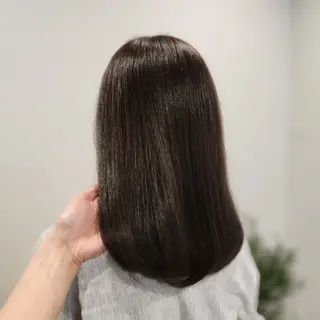 セミロング カラー O.hair designers所属・シールエクステ🎀 ホシノ🕒ユウカのヘアスタイル