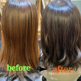 ミディアム 🦋ふくい あやの🦋のヘアスタイル