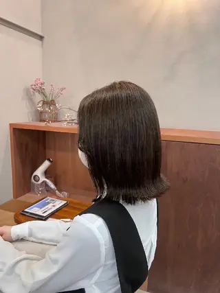 カラー 🎀花屋併設サロン 荘司まゆり🎀‪‪のヘアスタイル