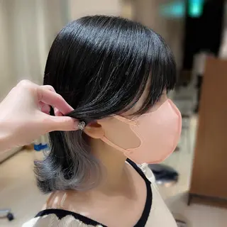 セミロング 赤羽今日子/レイヤー /盛れる顔まわりのヘアスタイル