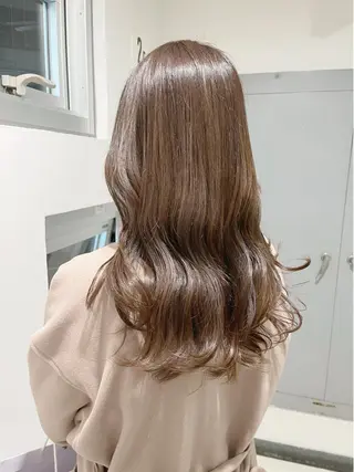 ロング カラー ヘアアレンジ 🤍清楚系 韓国レイヤー🤍拓朗のヘアスタイル