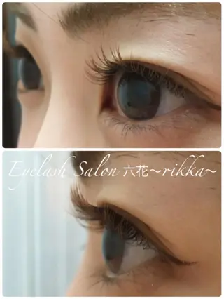 マツエク・マツパ 六花〜rikka〜所属・六花 〜rikka〜のマツエク・マツパデザイン