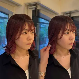 カラー 艶髪／カラー／ 銀座／RINA🎀のヘアスタイル