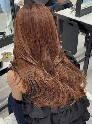 ロング カラー//了戒美希 //伊勢原のヘアスタイル