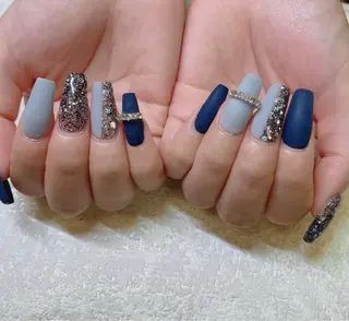 ミディアム JNA認定講師🌸 RIEのネイルデザイン