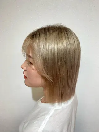 ショート カラー ヘアアレンジ 渡辺 大輝 メンズパーマのヘアスタイル