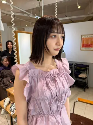 ミディアム TOYOSHIMA SHUGOのヘアスタイル