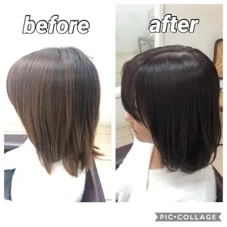 ショート カラー 🫧髪質改善×艶髪 🫧根本泰成🫧のヘアスタイル