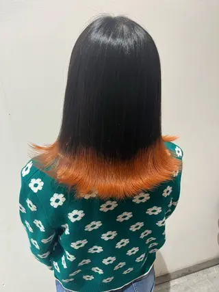 ミディアム 北川 梨乃のヘアスタイル