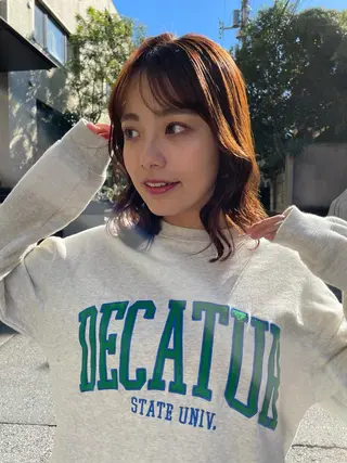 ミディアム カラー まつ毛パーマ🐏 NANAMIのマツエク・マツパデザイン