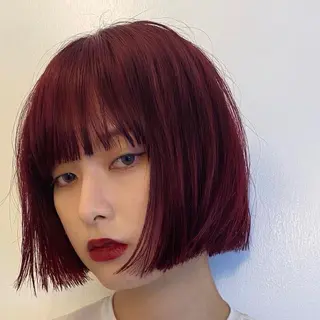 ショート カラー ヘアーメイクウィル野田阪神店所属・Yuu/レイヤー/ ハイライト/髪質改善のヘアスタイル