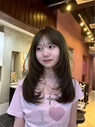 ロング HAIR&MAKE SeeK 八王子店所属・盛れる顔まわり/ メンズ/フウカ🩶のヘアスタイル