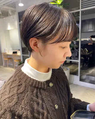 ショート FILMS 横浜店所属・横浜/ショート オイカワ レイのヘアスタイル