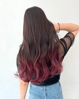 ロング カラー 【公式】amble luxe池袋東口♻️のヘアスタイル
