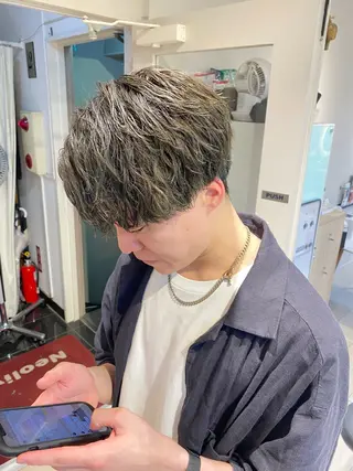 ショート カラー Aya　ブリーチなし 🌱　ダブルカラーのヘアスタイル